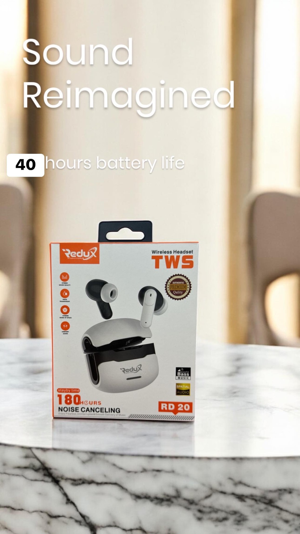 REDUX Wireless Headset RD 20